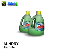 Sims 4 — kardofe_Laundry_Detergent bottles by kardofe — Bottles of laundry detergent