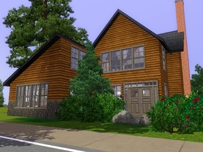 Sims 3 — Wilder Lodge - 2Bed 1Bath by LFWinkels — This relaxing retreat set in the woods is perfect for the simple sim