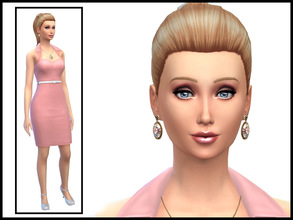 Sims 4 — Mary Grace by Witchbadger — Vintage, retro style sim. Young Adult Friend of the World Gregarious Cheerful,