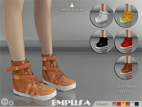 Sims 4 — Madlen Empusa Sneakers by MJ95 — Madlen Empusa Sneakers New stunning sneakers for your sim! Personal favourite!