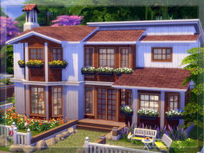 Sims 4 — V | 08 - |Fully Furnished| by vidia — This hous is for your at-lover simmies :). This is a small house - It has