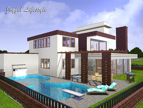 Sims 3 — Joyful_LIfestyle by matomibotaki — Modern split-level house with charming atmosphere and cosy details: Entrance,