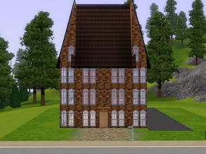 Sims 3 — Church by SayuriSakurai2 — A classic church with small stained-glass windows and not much else. (You may also