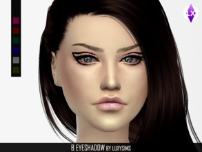 Sims 4 — Eyeshadow B by LuxySims3 — Original and intense eyeshadow for female. Available in diferent colors.
