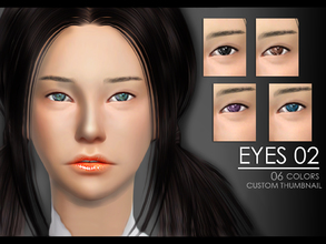 Sims 4 — Yume - Eyes 02 by Zauma — Hello! (: New eyecolors on 6 tones, with cas thumb and you can find it on makeup