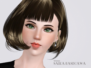Sims 3 — Saika Hasegawa by Bby-L — Saika Hasegawa She has genius, Party animal. Workaholic, Neat, Ambitious traits. Her