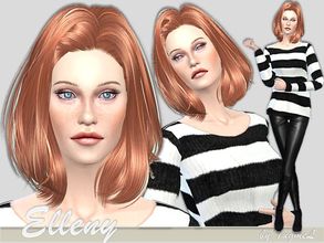 Sims 4 — Elleny - Young Adult by TugmeL — A beautiful model named Elleny!. Here is the list of ALL The CC files you need