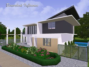 Sims 3 — Benevolent_Influence by matomibotaki — Luxury and chic, with unique design. A house to enjoy living.Details: