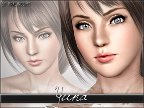 Sims 3 — Yuna (FFX) by Pralinesims — Yuna from Final Fantasy X! You MUST install the skintone if you want her to look