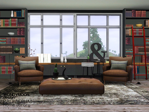 Sims 3 — Palladium Home Library by wondymoon — - Palladium Home Library - wondymoon|TSR - Mar'2015 - All objects are