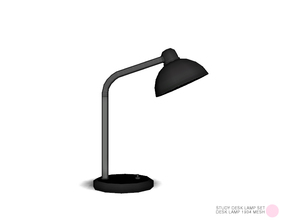 Sims 4 — Desk Lamp 1934 Mesh by DOT — Desk Lamp 1934 Mesh by DOT of The Sims Resource