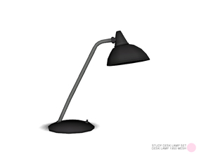 Sims 4 — Desk Lamp 1950 Mesh by DOT — Desk Lamp 1950 Mesh by DOT of The Sims Resource