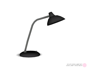 Sims 4 — Desk Lamp 1950 S Mesh by DOT — Desk Lamp 1950 S Mesh by DOT of The Sims Resource