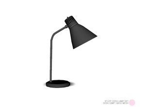 Sims 4 — Desk Lamp 1960 D Mesh by DOT — Desk Lamp 1960 D Mesh by DOT of The Sims Resource