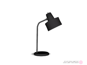 Sims 4 — Desk Lamp 1960 G Mesh by DOT — Desk Lamp 1960 G Mesh by DOT of The Sims Resource
