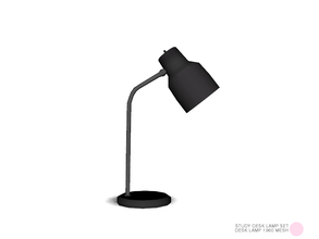 Sims 4 — Desk Lamp 1960 Mesh by DOT — Desk Lamp 1960 Mesh by DOT of The Sims Resource