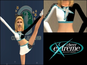 Sims 2 — Cheer Extreme Senior Elite Uniform Top by Cheer4Sims2 — Cheer Extreme Senior Elite Uniform Top