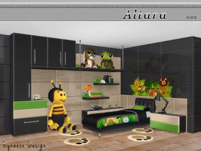 Sims 4 — Altara Kids by NynaeveDesign — A kids' room must be a natural playground and personal space. Any child would
