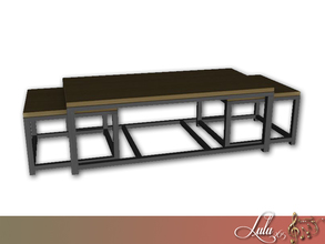 Sims 4 — Nuance Living Coffee Table by Lulu265 — Part of the Nuance Living Set Please do not copy, clone or reupload