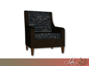 Sims 4 — Nuance Living Chair by Lulu265 — Part of the Nuance Living Set Please do not copy, clone or reupload