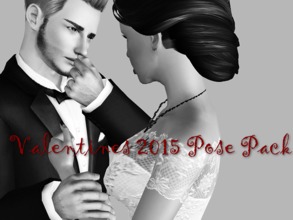 Sims 3 — Couple Valentines Posepack by heatherm0862 — This a couple pose pack which consists of a wedding pose, a female