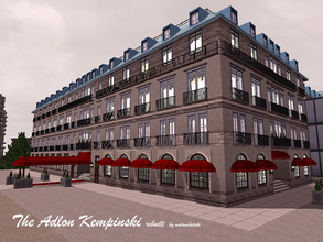 Sims 3 — The_Adlon_Kempinski_rebuilt by matomibotaki — Rebuilt of the famous Adlon Kempinski Hotel in Berlin, with 4