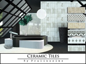 Sims 3 — Ceramic Tiles by Pralinesims — By Pralinesims