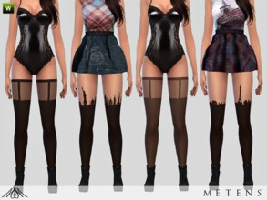 Sims 4 — Seduction - Tights by Metens — - New fun and sexy tights for more original looks! - T/YA/A/E Females - 4