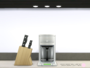 Sims 4 — Under Cabinet Light 3 Mesh by DOT — Under Cabinet Light 3 Mesh by DOT of The Sims Resource