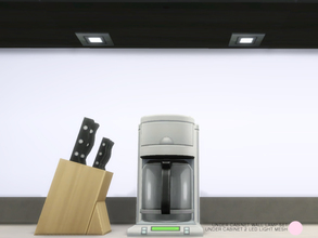 Sims 4 — Under Cabinet 2 LED Light Mesh by DOT — Under Cabinet 2 LED Light Mesh by DOT of The Sims Resource