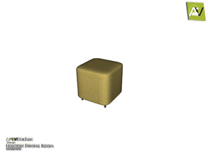 Sims 3 — Hoxton Ottoman Chair by ArtVitalex — - Hoxton Ottoman Chair - ArtVitalex@TSR, Apr 2015