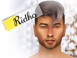 Sims 4 — Ridho by Ravvda2 — Ridho is a young Asian/European handsome model with amazing green eyes, this popular joke