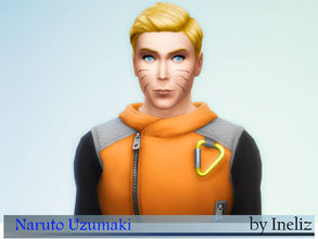 Sims 4 — Naruto Uzumaki by Ineliz — Naruto Uzumaki is a shinobi of Konohagakure. He became the jinchuriki of the