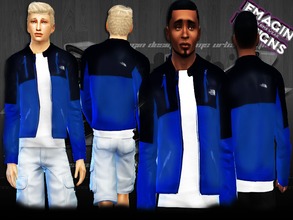 Sims 4 — Men/Teens North Face /Apex Elevation Jacket by emagin3602 — Designed by Emagin Designs