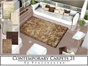 Sims 3 — Contemporary Carpets 21 by Pralinesims — By Pralinesims