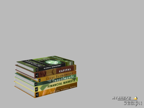 Sims 4 — Altara Books (Horizontal) by NynaeveDesign — The Altara Books will satisfy the hunger for deep and different