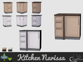 Sims 4 — Kitchen Narissa Stove Counter Right Side by BuffSumm — Live! Work! Create! Designs that accentuate the use of