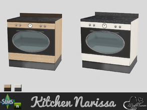 Sims 4 — Kitchen Narissa Stove for Wallplacement by BuffSumm — Live! Work! Create! Designs that accentuate the use of