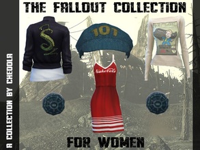 Sims 4 — The Fallout Collection by Cheoola — This collection was inspired by Fallout 3 and includes only base game