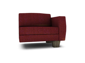 Sims 4 — Nola Living Sectional seat02 by Angela — Nola Living sectional seating02. Cloned from a chair, best to use in