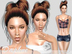 Sims 4 — Daphne - Young Adult by TugmeL — A beautiful model named Daphne!. Here is the list of ALL The CC files you need