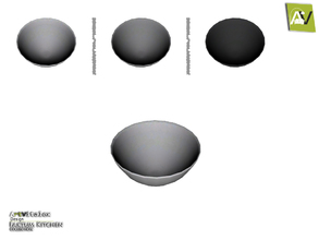 Sims 4 — Faktum Bowl by ArtVitalex — - Faktum Bowl - ArtVitalex@TSR, Apr 2015