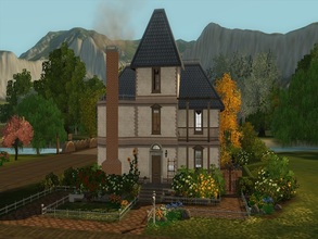 Sims 3 — The White Delilah by GoopyCarbon — This old fashioned home is very suitable for a growing family. Fully