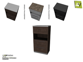 Sims 4 — Faktum Hole Shelf of Counter by ArtVitalex — - Faktum Hole Shelf of Counter - ArtVitalex@TSR, Apr 2015