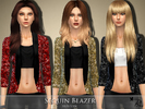 Sims 4 — Sequin Blazer by Black_Lily — Sequin Blazer for YA/A/Teen 3 Styles New item