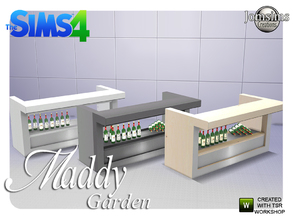 Sims 4 — Maddy bar by jomsims — maddy bar . modern bar playable in game