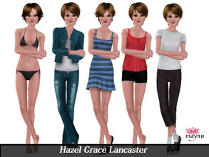 Sims 3 — Hazel Grace Lancaster by MayarYosuf2 — -Okay? -Okay. The Sweet Hazel Grace is now a sim! You guys need to check