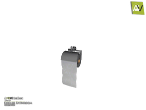 Sims 3 — Kohler Toilet Paper Holder by ArtVitalex — - Kohler Toilet Paper Holder - ArtVitalex@TSR, May 2015