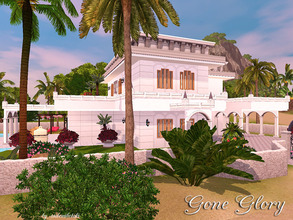 Sims 3 — Gone_Glory by matomibotaki — Based on a moorish building with elements of colonial style and modernity. A