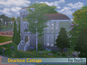 Sims 4 — Dearlove Cottage by Ineliz — The Dearlove Cottage is a paradise for those sims, who like to live in harmony and